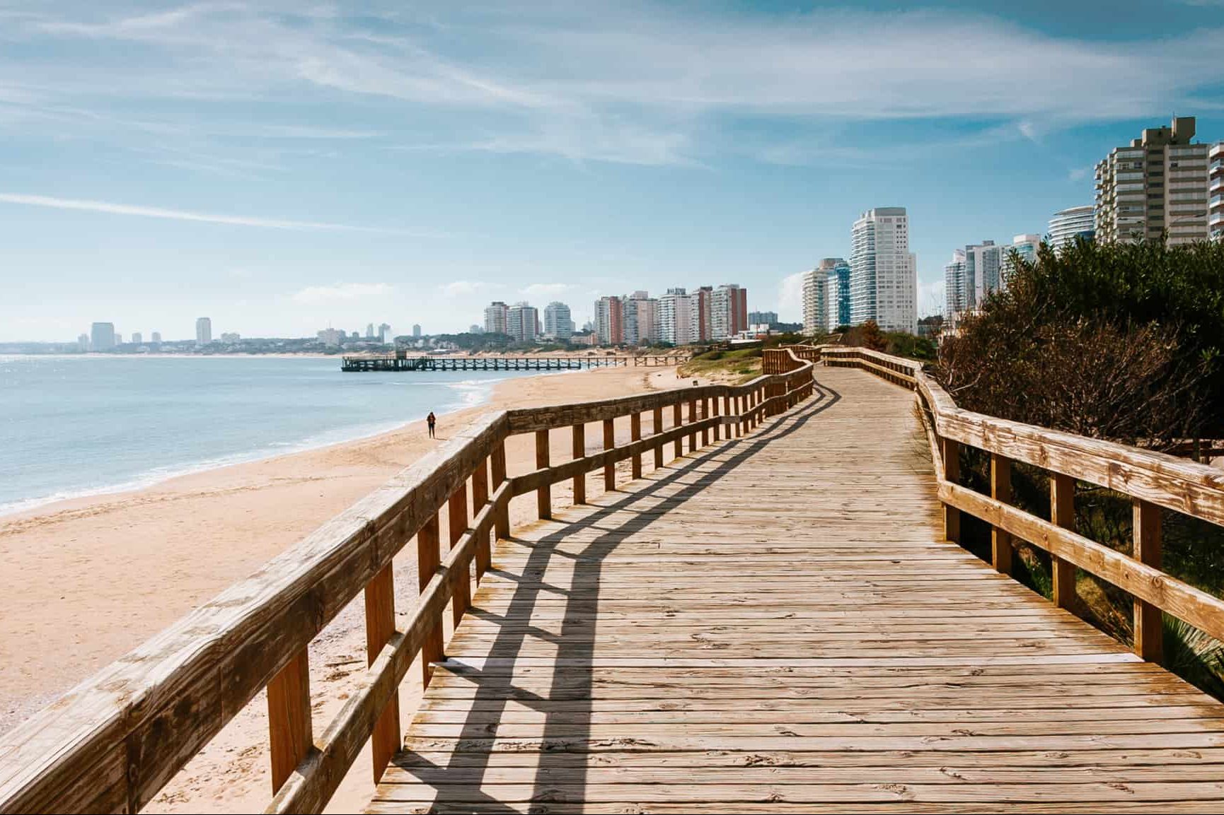 Punta del Este coastline